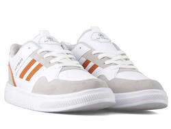 Actros Mrn 56 Men's Sneakers Leather - White/Ice/Orange - 2