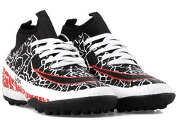 Astroturf Men's Sneakers Lion 1071 Socks - White/Black - 2