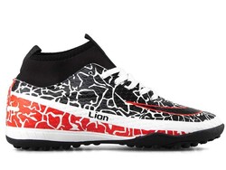 Astroturf Men's Sneakers Lion 1071 Socks - White/Black - BestOf Shoes