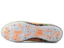 Astroturf Men's Sneakers Twingo 330 Socks - Green/Orange - 4