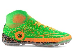 Astroturf Men's Sneakers Twingo 330 Socks - Green/Orange - BestOf Shoes