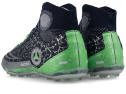 Astroturf Men's Sneakers Twingo 330 Socks - Navy/Green - 3