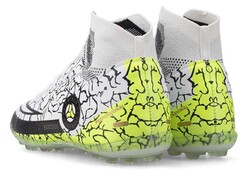 Astroturf Men's Sneakers Twingo 330 Socks - White/Black - 3