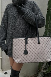 Barcelona Monogram Black Shoulder Bag - BestOf Bag