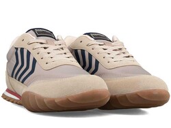 Bestof B-508 حذاء رياضي رجالي جلد - بيج - 2