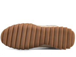 Bestof B-508 حذاء رياضي رجالي جلد - بيج - 4