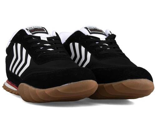 حذاء رياضي رجالي من Bestof B-508 - أسود/أبيض - 2