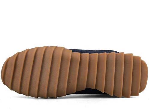 حذاء رياضي رجالي من Bestof B-508 - أزرق داكن - 4