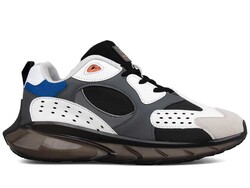 Boulder Leather 2045 Men's Sneakers - Ice/Smoky - BestOf Shoes