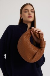 Capsule Braided Brown Baguette Bag - BestOf Bag