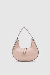 Cherry Patent Beige Baguette Bag - BestOf Bag