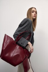 Daily City Claret Red Shoulder Bag - BestOf Bag