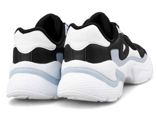 حذاء Anrk 152 الرياضي النسائي من Dark Step - أسود/أبيض/أزرق - 4