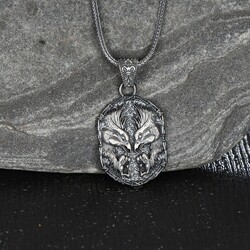 Eagle Model 925 Sterling Silver Men's Necklace - Luxury Jewelry