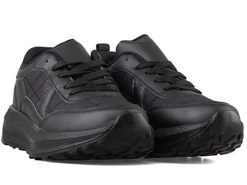 حذاء رياضي نسائي مغلف 101 مقاس 1 أسود S.T - 2