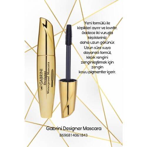 Gabrini Designer Waterproof Mascara - 1