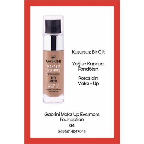 Gabrini Hd Matte Permanent Foundation 04 - 1
