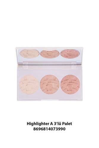 Gabrini Highlighter Set A 3-Piece - 1