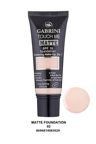 Gabrini Matte Foundation 02 - 1