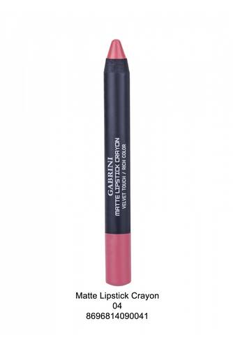 Gabrini Matte Lipstick Crayon 04 - 1