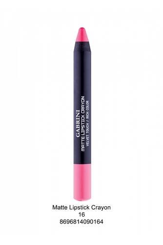 Gabrini Matte Lipstick Crayon 16 - 1