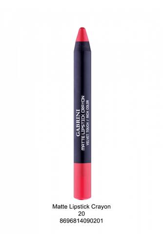 Gabrini Matte Lipstick Crayon 20 - 1