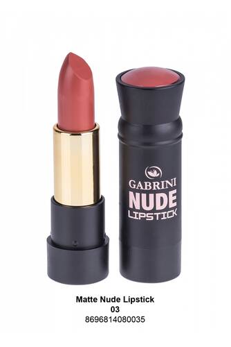 Gabrini Nude Matte Lipstick 03 - 1