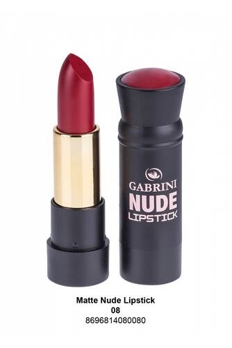 Gabrini Nude Matte Lipstick 08 - 1