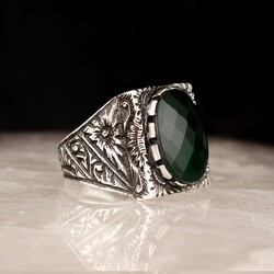 Handcrafted 925 Sterling Silver Men's Ring - Luxury Jewelry