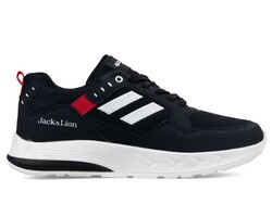 Jack Leon J-22 Anarch For Men - Black/White/Red - BestOf Shoes