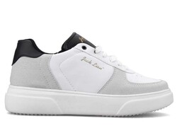 Jack Lyon X-25 Men's Sneakers Leather - White/Black - BestOf Shoes