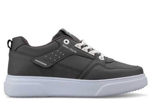 حذاء جاك ليون X-30 للرجال مصنوع من الجلد - دخاني/أبيض - 1