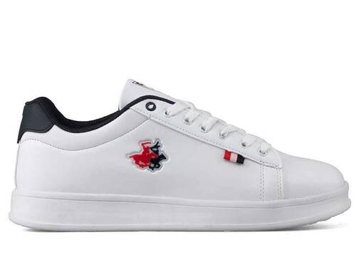 Jagolp 2743 Men's Sneakers Skin - White/Navy - 1