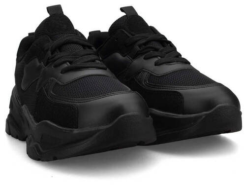 Lamborghini 7288 Women's Sneakers Anarch - 3 Black St - 2