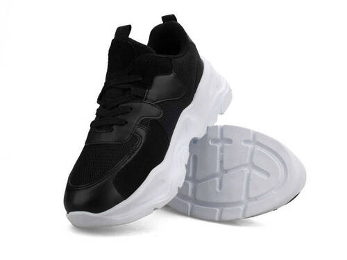 Lamborghini 7288 Women's Sneakers Anrk - 4 Black Pt - 3