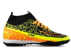 Lion 1071 Men's Sneakers Astroturf Socks - Yellow/Orange - BestOf Shoes