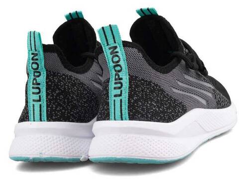 Lupoon 507 Men's Sneakers Knitwear - Black/Navy Green - 4