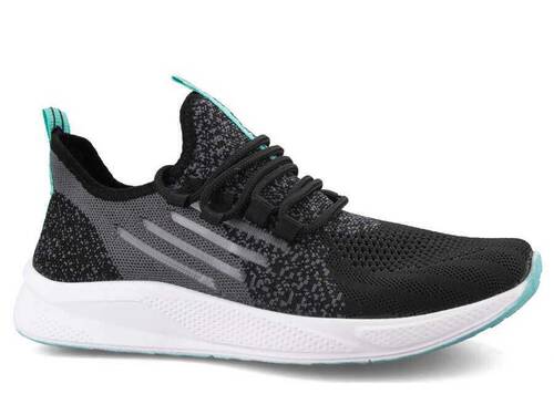 Lupoon 507 Men's Sneakers Knitwear - Black/Navy Green - 1