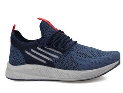 Lupoon 507 Men's Sneakers Knitwear - Navy/Red - BestOf Shoes