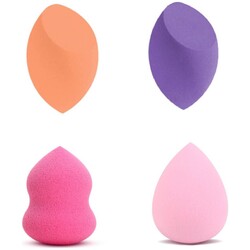 Makeup Time Makeup Sponge Set Of 4 - Vip Beauty