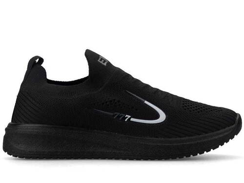 Marco Enzo 0635 Aqua Men's Sneakers Knitwear - Black/Smoked - 1