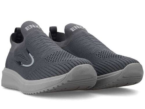 Marco Enzo 0635 Aqua Men's Sneakers Knitwear - Smoke/Snow - 2