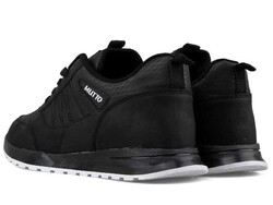 Marco Enzo 2390 Men's Sneakers Leather - Black/White - 3