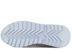 حذاء رياضي ماركو لوبر 1603 جلد للنساء - أبيض/أزرق - 4