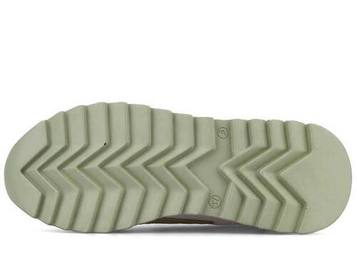 حذاء ماركو لوبر 1603 للنساء مصنوع من الجلد - أبيض/أخضر - 4