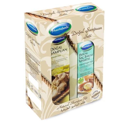 Mecitefendi Natural Shampoo - Ginger Set 250 Ml - 1