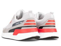 حذاء رياضي للرجال كاليبرون 622 جلد - آيس/أحمر B.T - 3