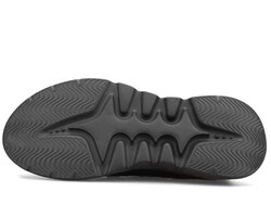 حذاء رياضي رجالي Racing 102 جلد - أسود/أصفر - 4