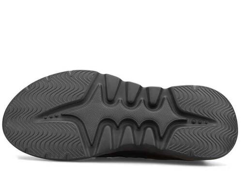 حذاء رياضي رجالي Racing 102 جلد - أسود/أصفر - 4