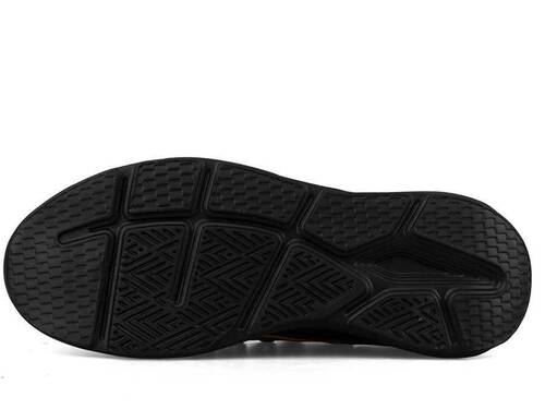 حذاء رياضي رجالي Racing 105 جلد - أسود/أصفر - 4